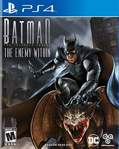 Batman The Telltale Series The Enemy Within US box art PS4